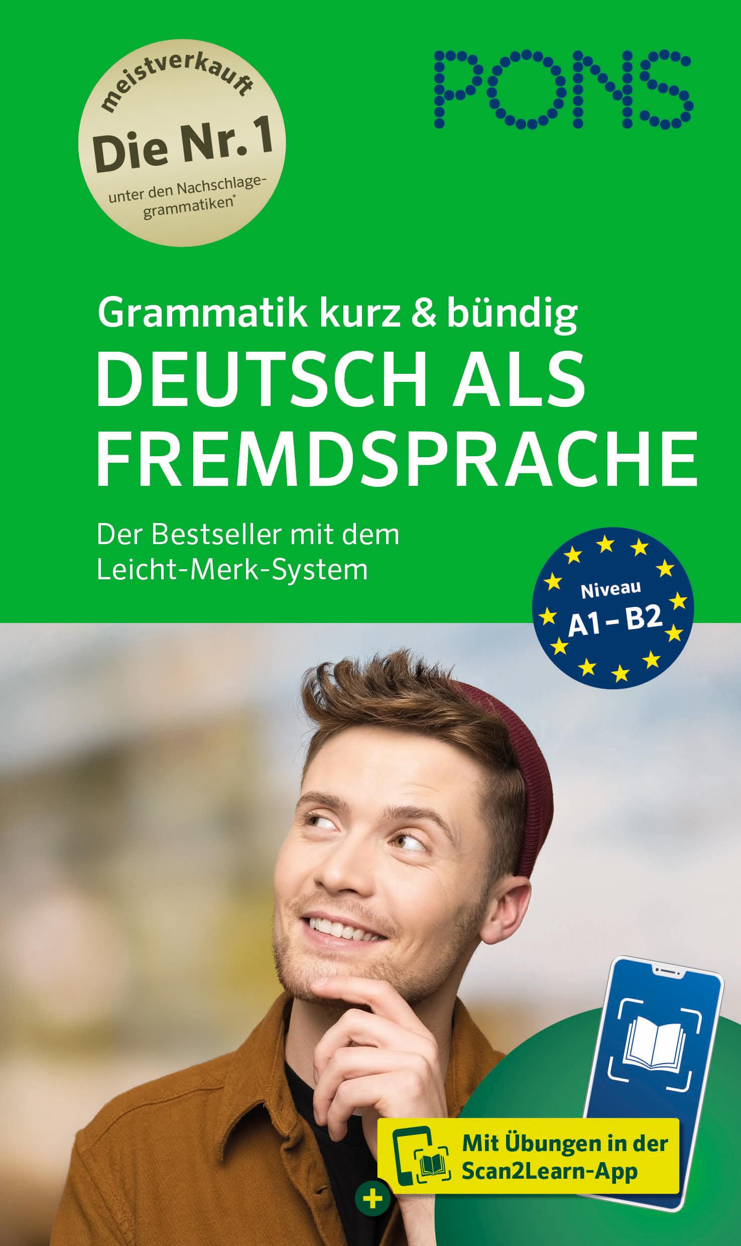 Cover: 9783125660618 | PONS Grammatik kurz &amp; bündig Deutsch als Fremdsprache | Taschenbuch