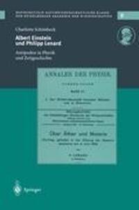 Cover: 9783540674955 | Albert Einstein und Philipp Lenard | Charlotte Schönbeck | Broschüre