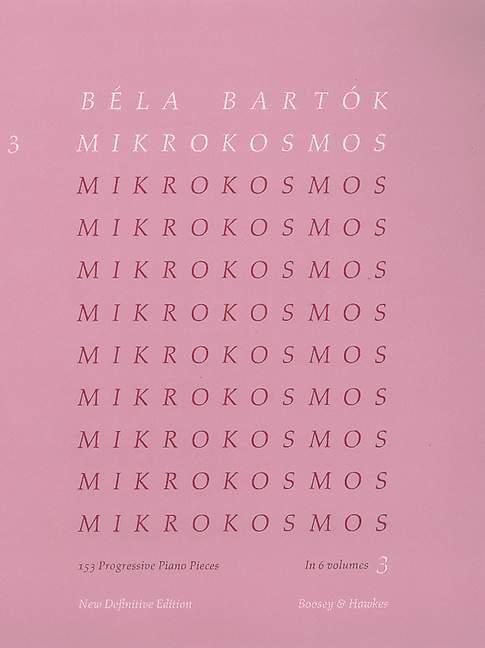 Cover: 9780851626369 | Mikrokosmos Volume 3 (Pink): Piano Solo | Taschenbuch | Englisch