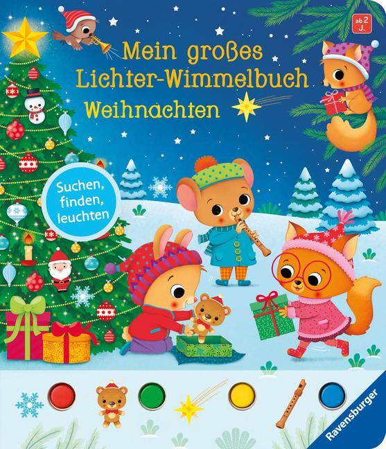 Cover: 9783473417698 | Mein großes Lichter-Wimmelbuch: Weihnachten | Sandra Grimm | Buch