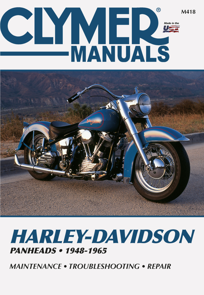 Cover: 9780892875658 | Harley-Davidson Panhead Motorcycle (1948-1965) Service Repair Manual
