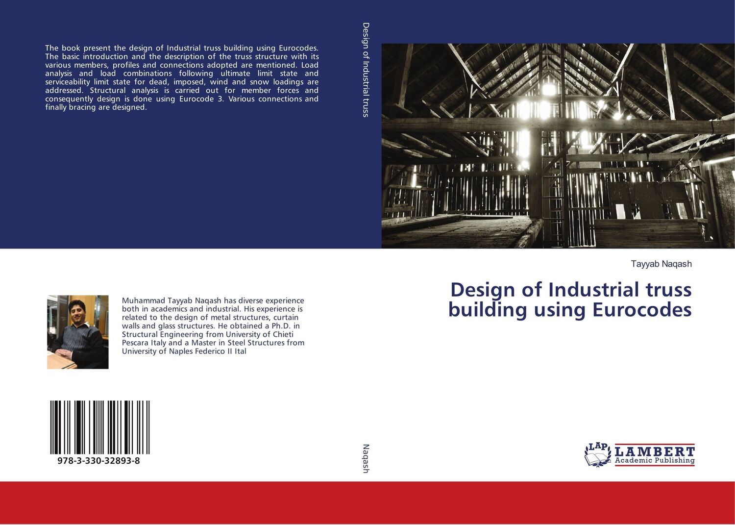 Cover: 9783330328938 | Design of Industrial truss building using Eurocodes | Tayyab Naqash