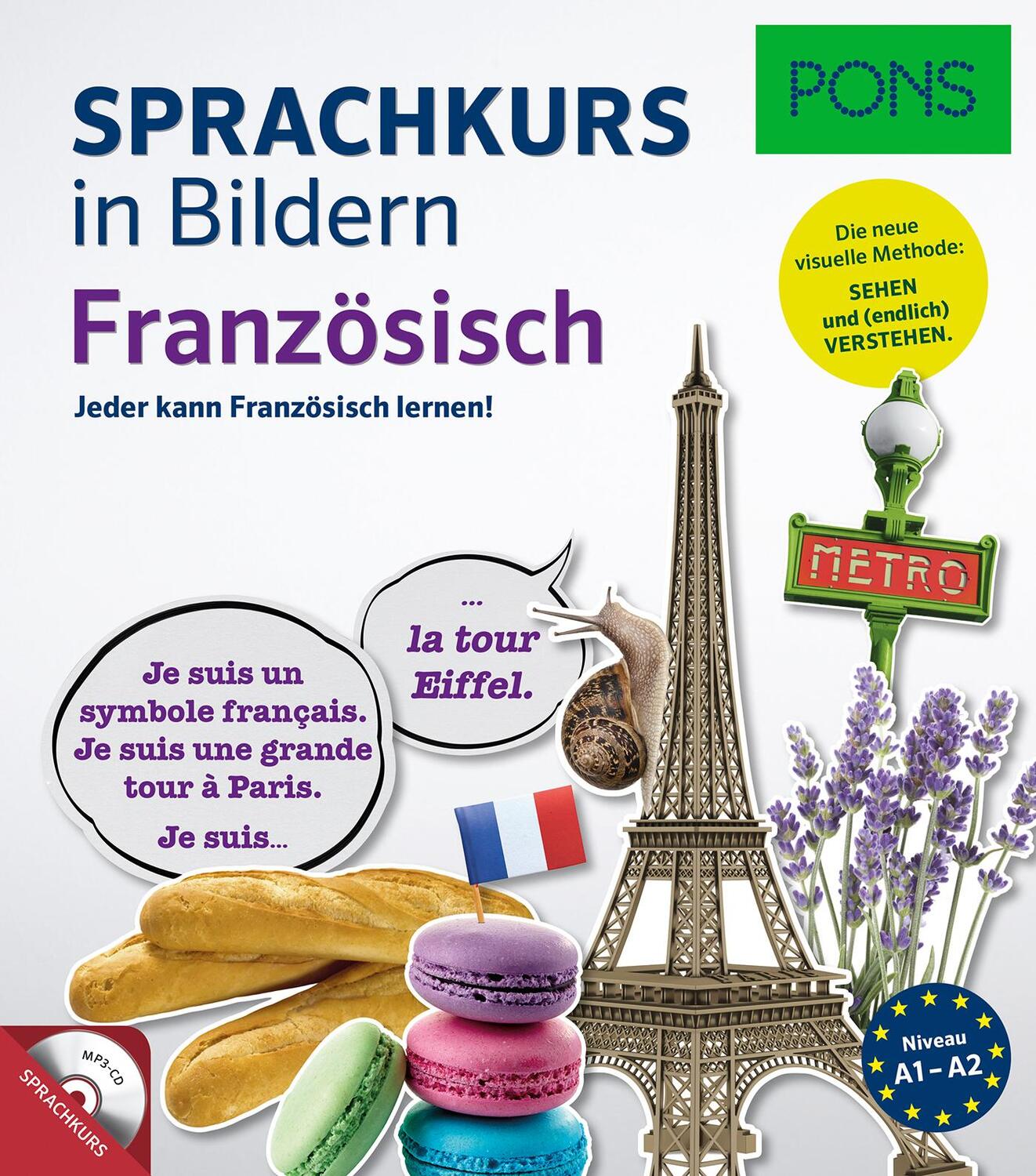 Cover: 9783125627727 | PONS Sprachkurs in Bildern Französisch | Taschenbuch | Deutsch | 2016