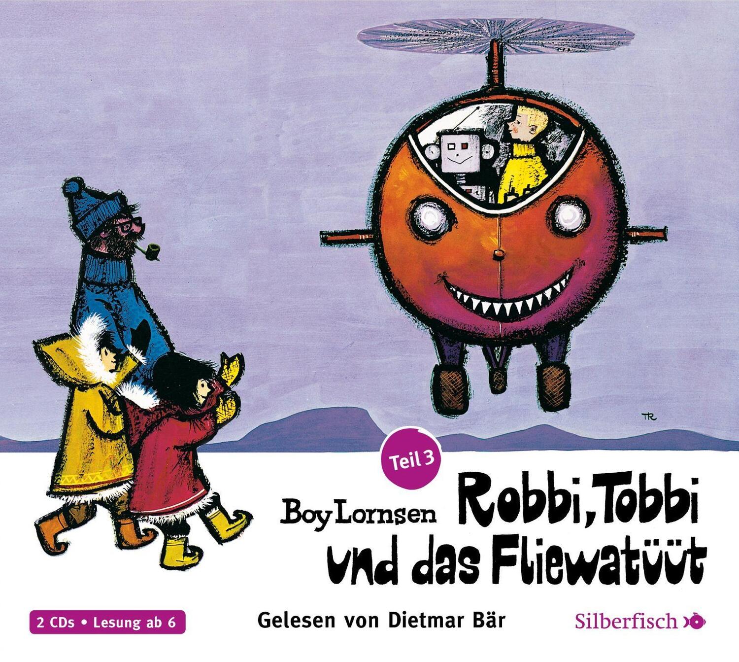 Cover: 9783867422420 | Robbi, Tobbi und das Fliewatüüt 03: Von Plumpudding Castle nach...