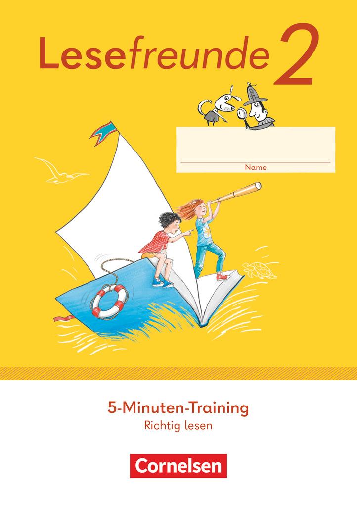 Cover: 9783464802779 | Lesefreunde 2. Schuljahr. 5-Minuten-Training - Arbeitsheft Richtig...