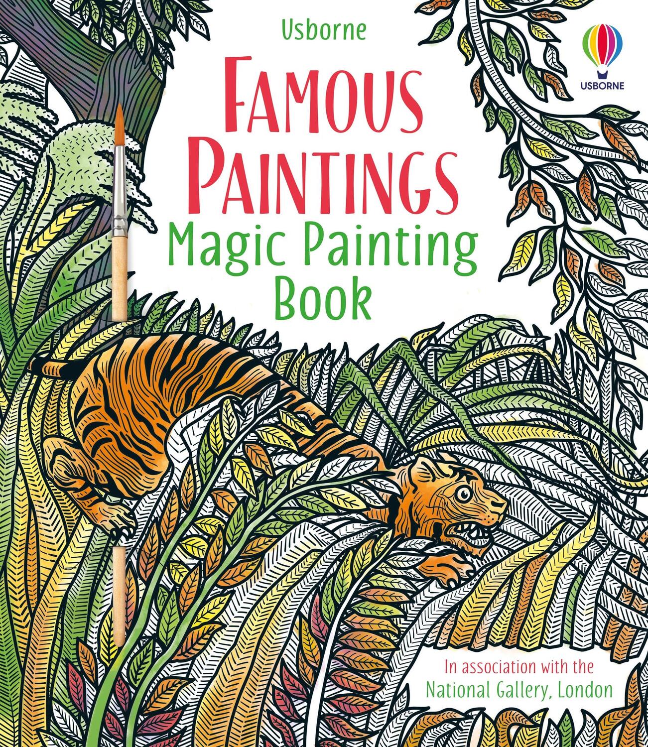 Cover: 9781474986243 | Famous Paintings Magic Painting Book | Rosie Dickins | Taschenbuch