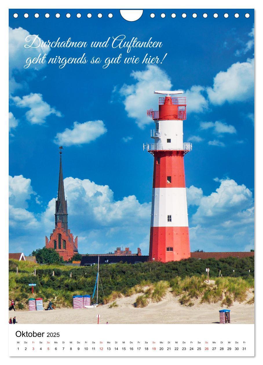 Bild: 9783383133985 | Facettenreiches Borkum (Wandkalender 2025 DIN A4 hoch), CALVENDO...