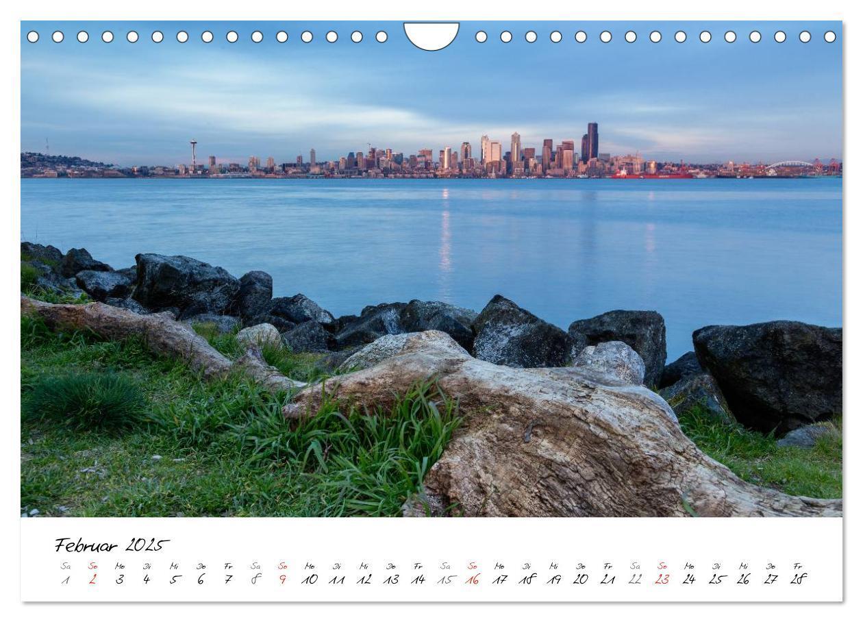 Bild: 9783435613250 | Eine Reise nach Seattle (Wandkalender 2025 DIN A4 quer), CALVENDO...