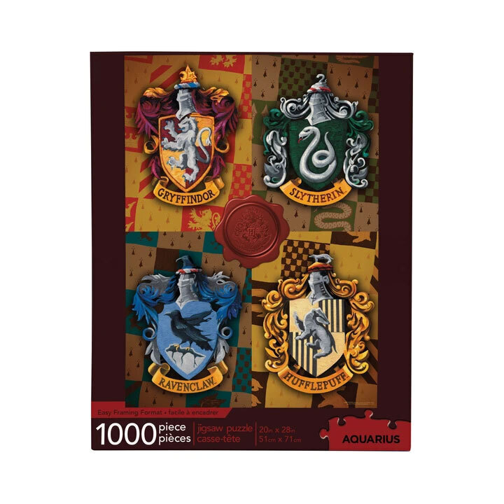 Cover: 840391115750 | Harry Potter Crests (Puzzle) | Spiel | Karton | 2021 | Heo