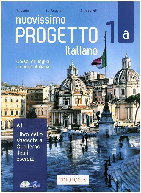 Cover: 9788899358440 | Nuovissimo Progetto Italiano 1 A (italiano). Lehr- und Arbeitsbuch...