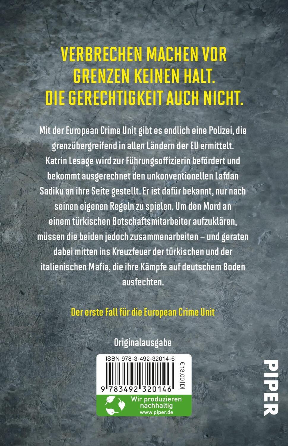 Rückseite: 9783492320146 | Im Visier des Wolfs | Mark Fahnert | Taschenbuch | European Crime Unit