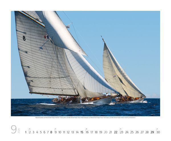 Bild: 9783731868583 | Sailing 2024 | Korsch Verlag | Kalender | Spiralbindung | 14 S. | 2024