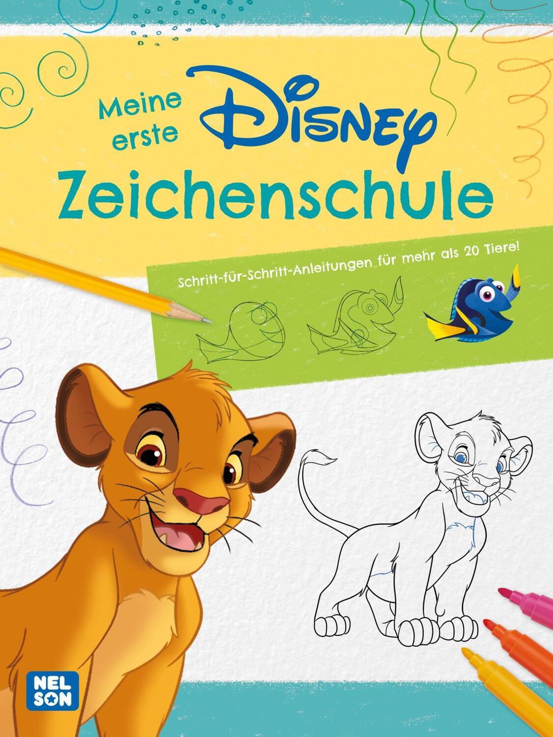 Cover: 9783845125855 | Disney Klassiker: Meine erste Zeichenschule | Taschenbuch | 64 S.