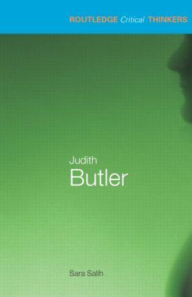 Cover: 9780415215190 | Judith Butler | Sara Salih | Taschenbuch | Routledge Critical Thinkers