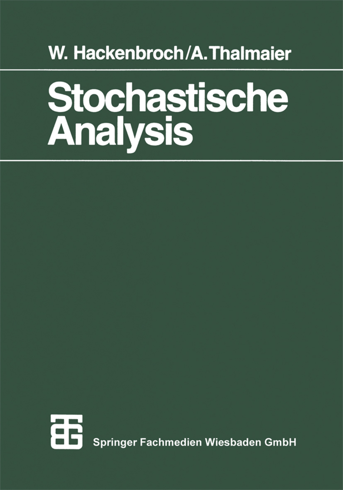 Cover: 9783519022299 | Stochastische Analysis | Wolfgang Hackenbroch (u. a.) | Taschenbuch