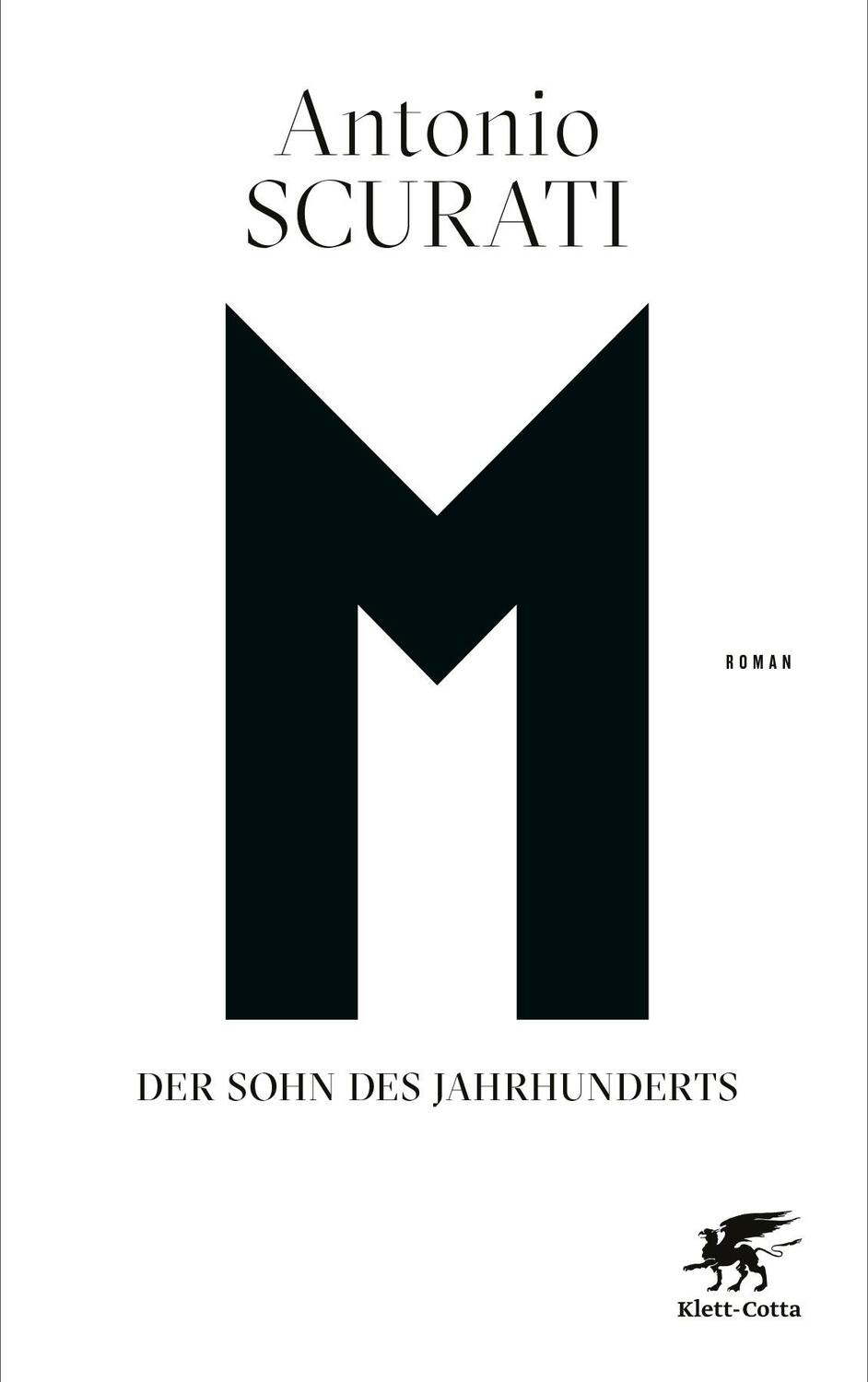Cover: 9783608985672 | M. Der Sohn des Jahrhunderts | Roman | Antonio Scurati | Buch | 2020