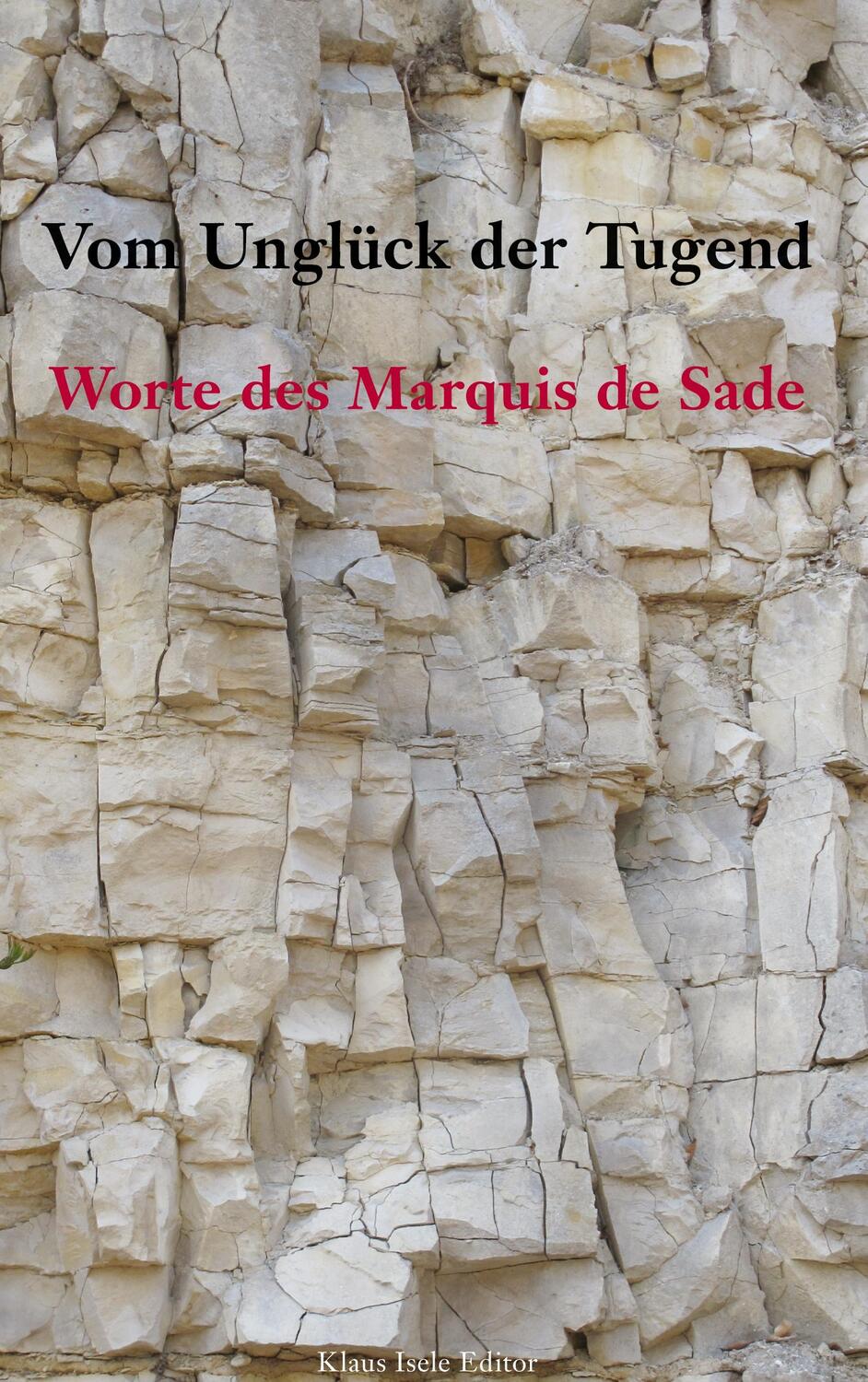 Cover: 9783756295395 | Vom Unglück der Tugend | Worte des Marquis de Sade | Marquis De Sade