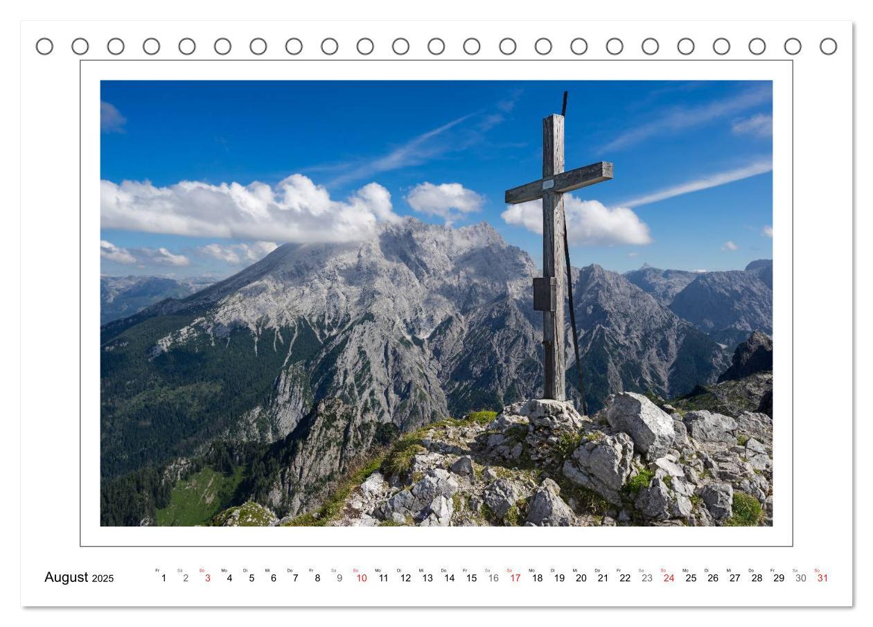 Bild: 9783435463428 | Rund um den Watzmann (Tischkalender 2025 DIN A5 quer), CALVENDO...