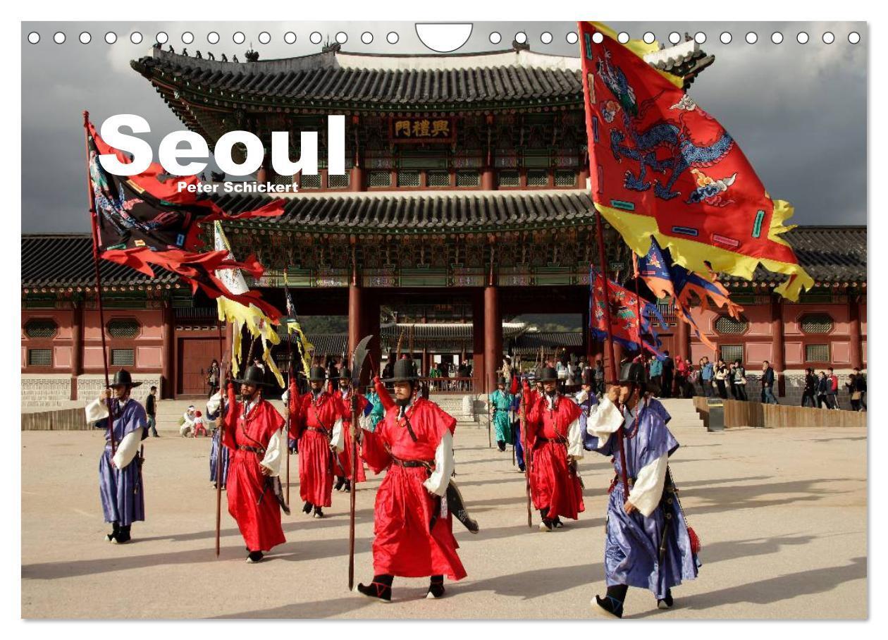 Cover: 9783383536526 | Seoul (Wandkalender 2024 DIN A4 quer), CALVENDO Monatskalender | 2024