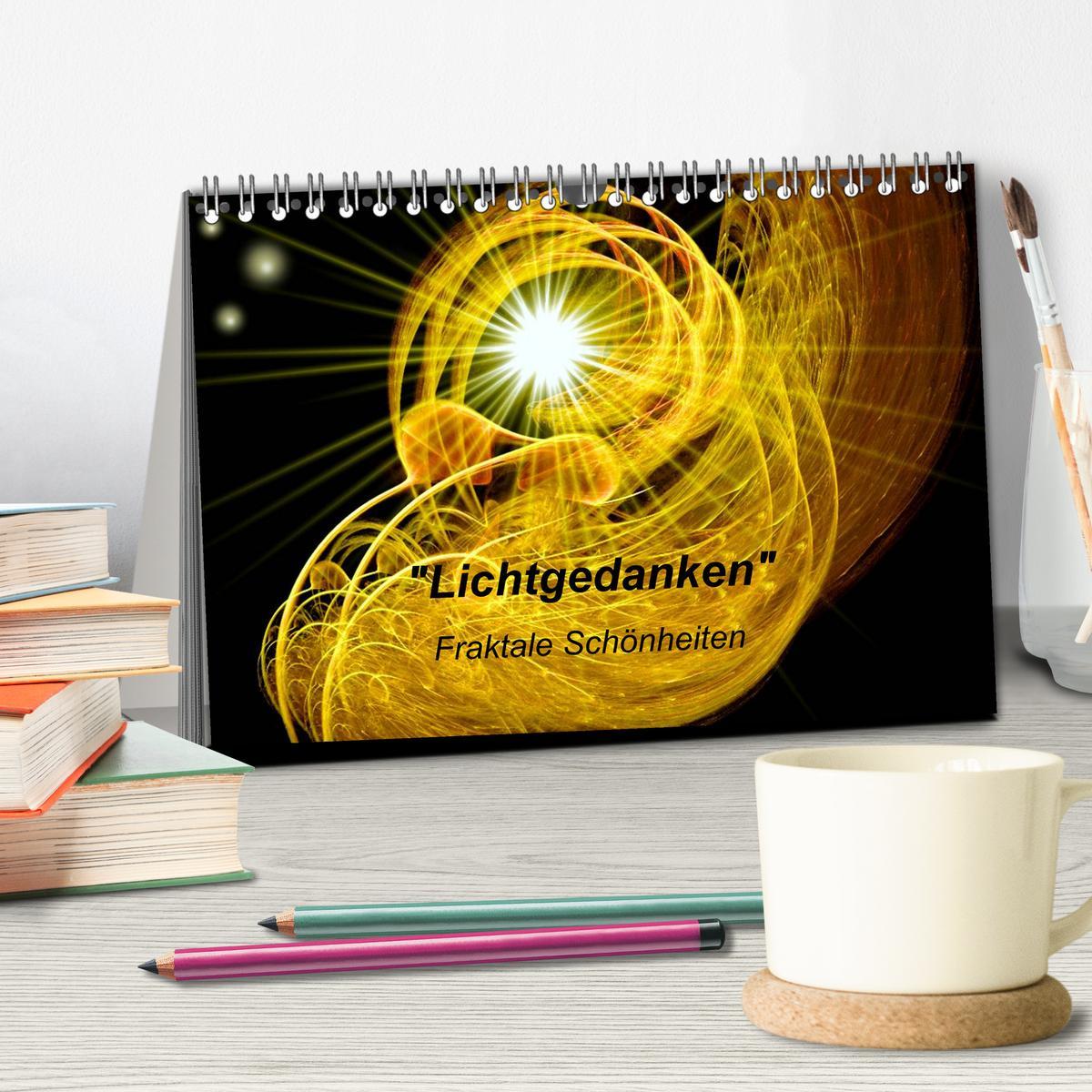 Bild: 9783435837472 | Lichtgedanken (Tischkalender 2025 DIN A5 quer), CALVENDO...