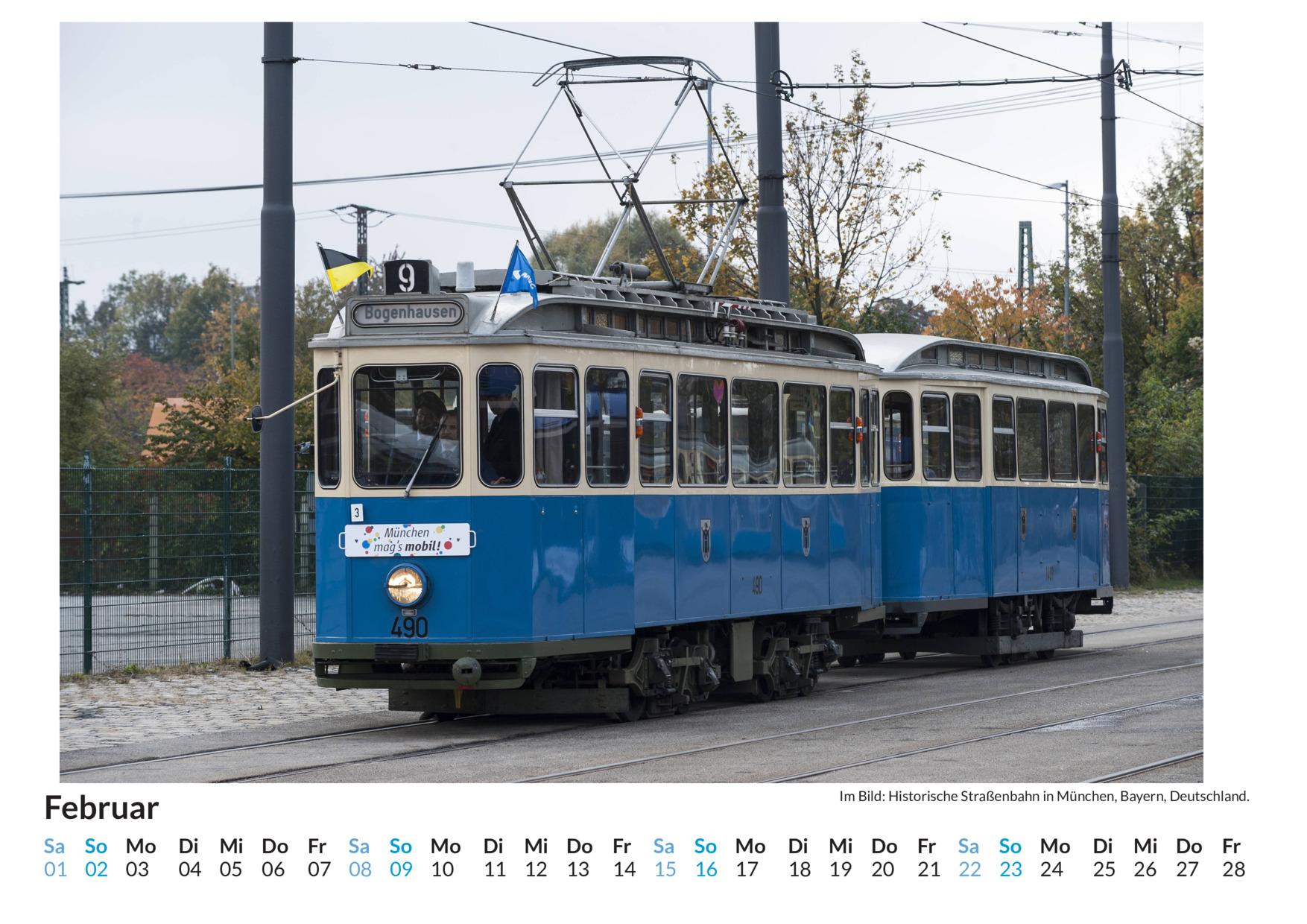 Bild: 9783759122452 | Historische Straßenbahnen - (Wandkalender 2025, Kalender DIN A4...