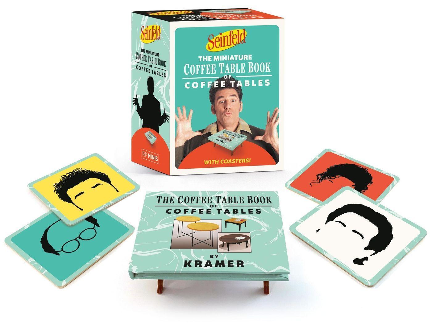 Cover: 9780762482948 | Seinfeld: The Miniature Coffee Table Book of Coffee Tables | Kramer