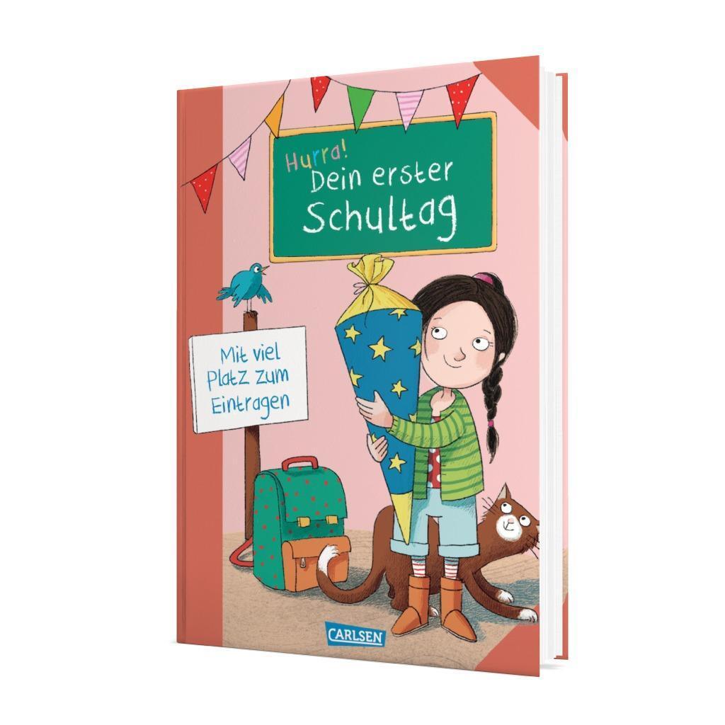 Bild: 9783551191083 | Schlau für die Schule: Hurra! Dein erster Schultag (Mädchen) | Buch