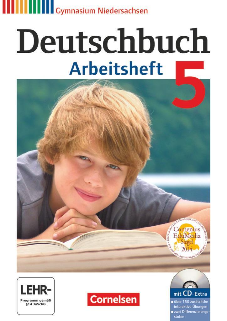 Cover: 9783060624935 | Deutschbuch 5. Schuljahr. Arbeitsheft mit Lösungen und...