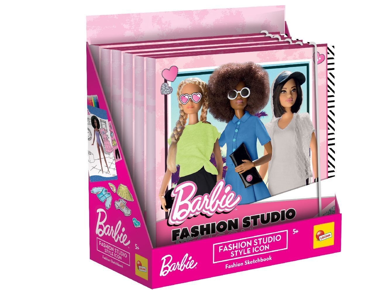 Bild: 9788833512839 | Barbie Sketch Book Style Icon - Fashion Studio (In Display of 6 PCS)