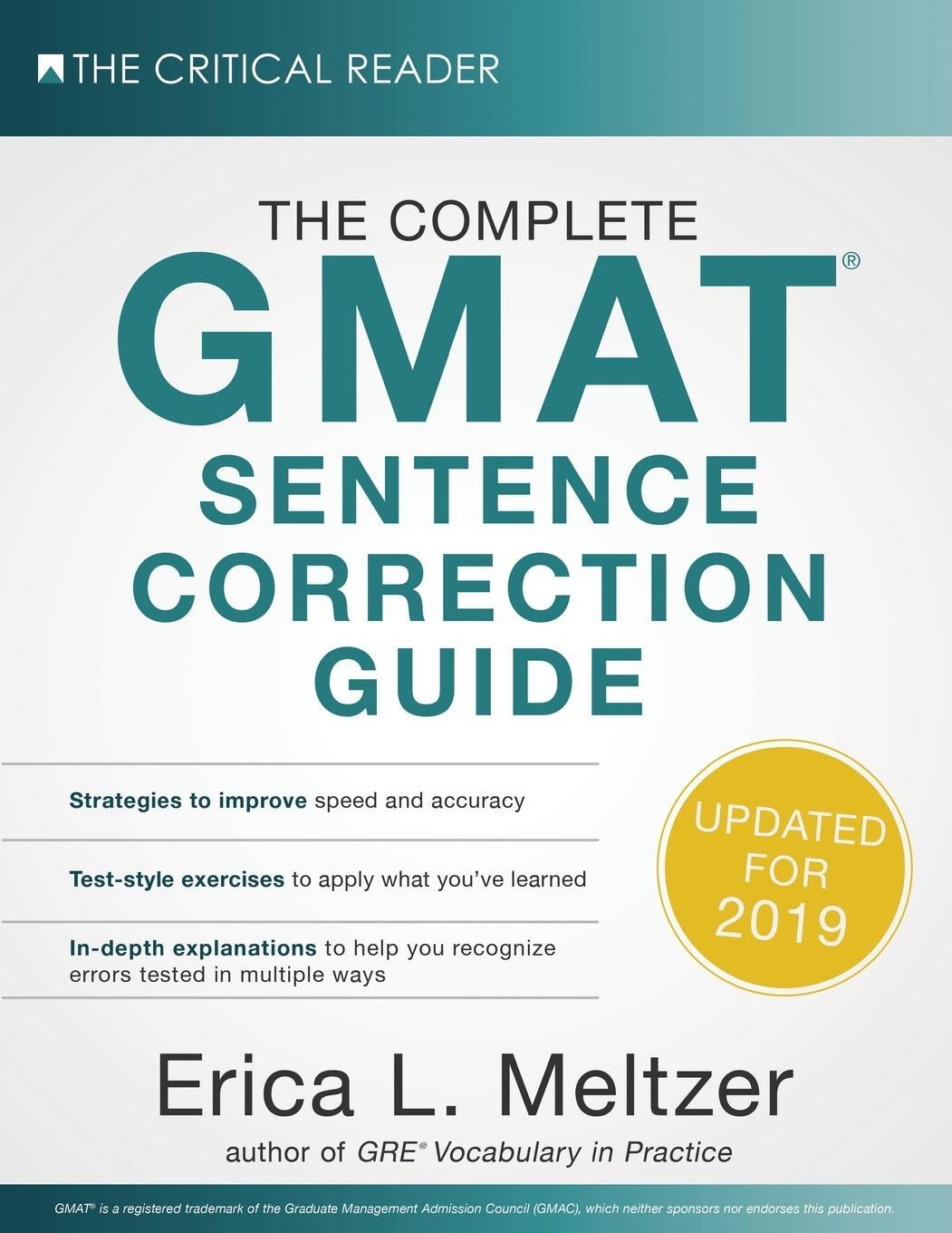 Cover: 9780997517804 | The Complete GMAT Sentence Correction Guide | Erica L. Meltzer | Buch