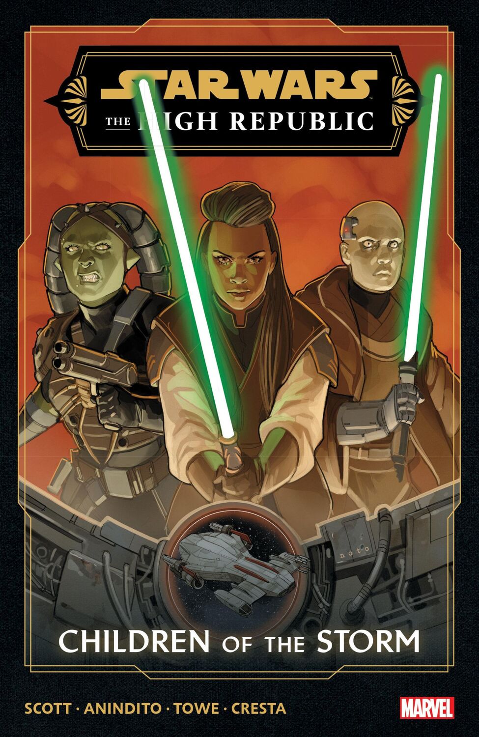 Cover: 9781302954994 | STAR WARS: THE HIGH REPUBLIC PHASE III VOL. 1 - CHILDREN OF THE STORM