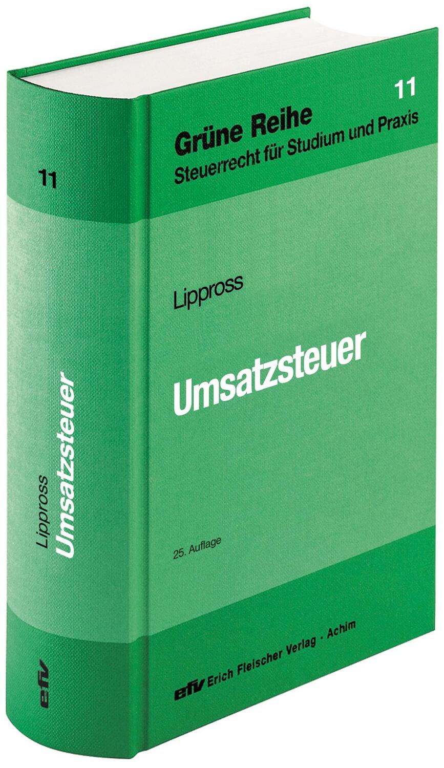 Cover: 9783816815150 | Umsatzsteuer | Otto-Gerd Lippross | Buch | Grüne Reihe | Deutsch