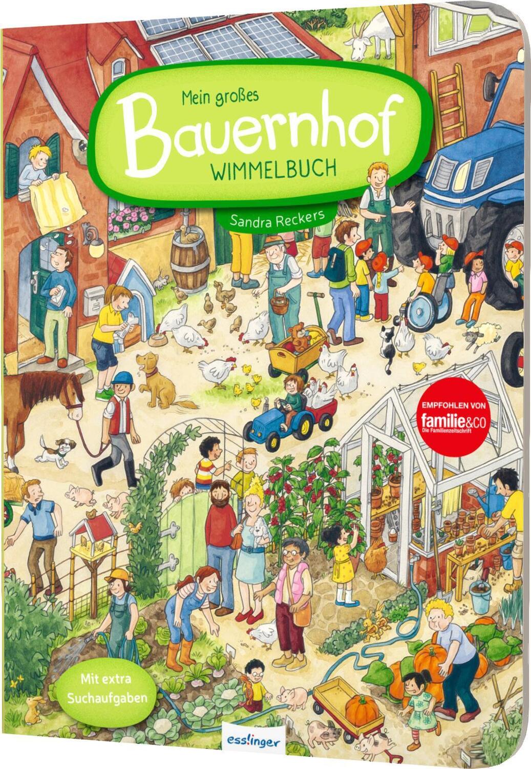 Cover: 9783480238064 | Mein großes Bauernhof-Wimmelbuch | Sandra Reckers | Buch | 16 S.