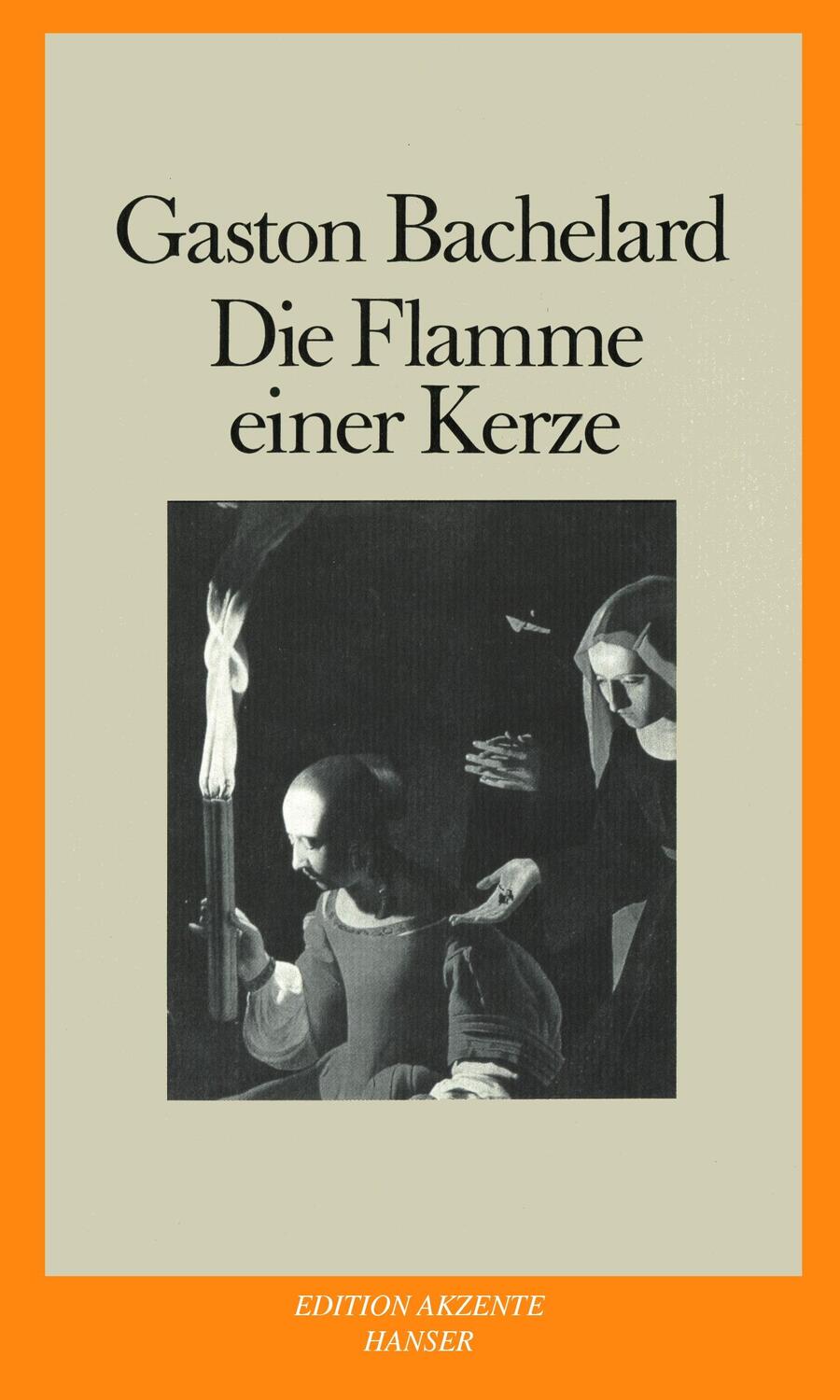Cover: 9783446231023 | Die Flamme einer Kerze | Gaston Bachelard | Taschenbuch | Paperback