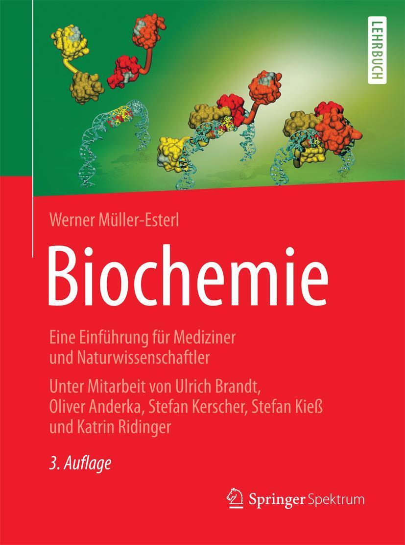 Cover: 9783662548509 | Biochemie | Werner Müller-Esterl | Buch | XX | Deutsch | 2018
