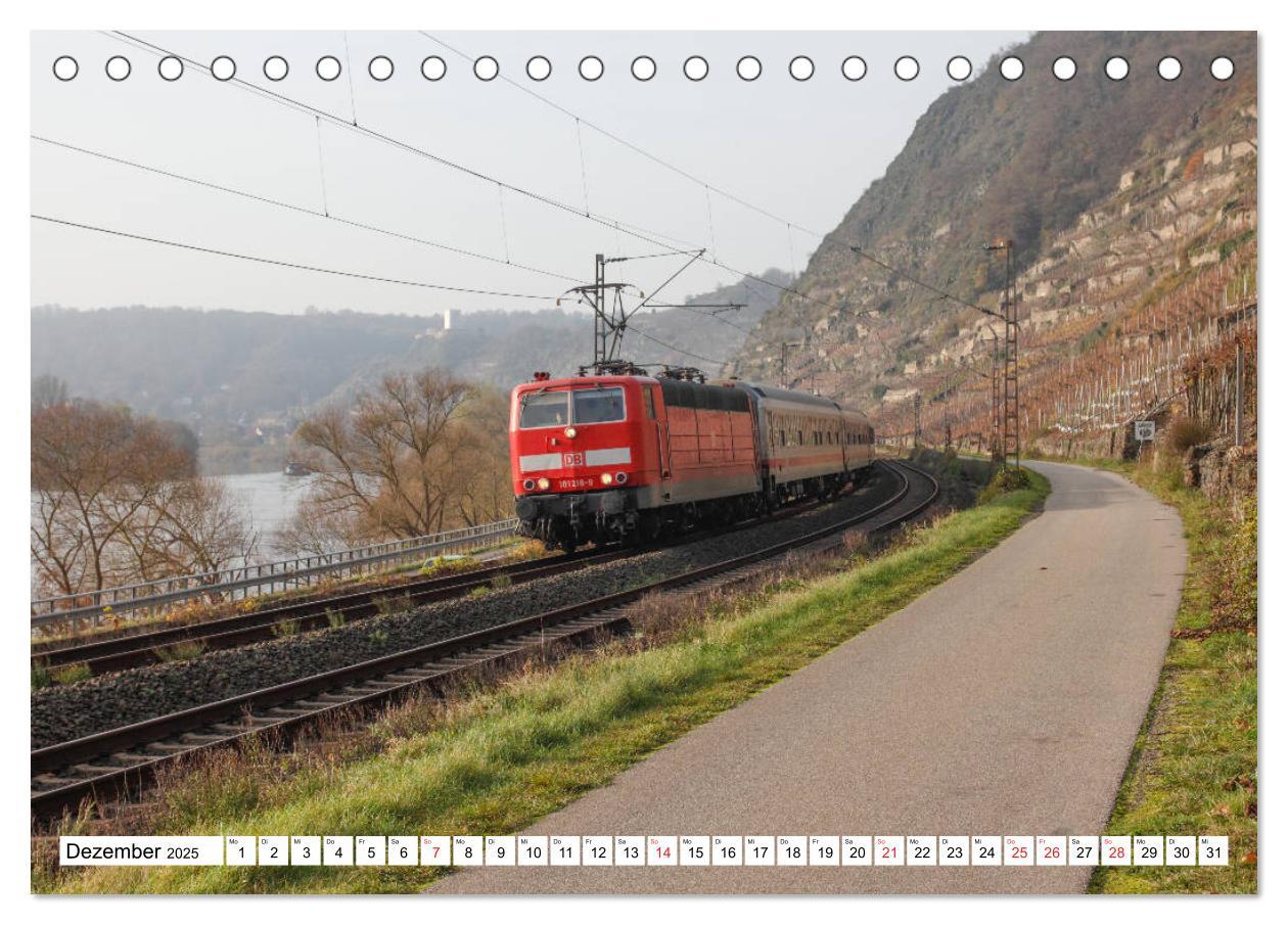 Bild: 9783435696758 | Eisenbahn an Rhein und Mosel 2025 (Tischkalender 2025 DIN A5 quer),...