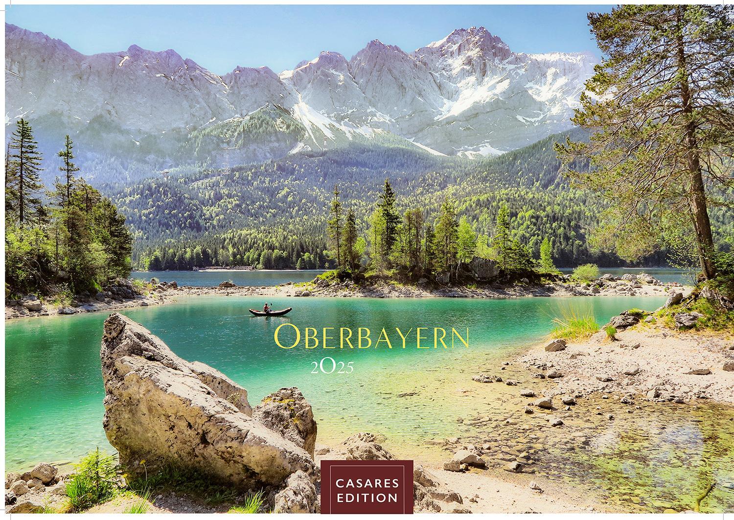 Cover: 9781835243084 | Oberbayern 2025 L 35x50cm | Kalender | 14 S. | Deutsch | 2025