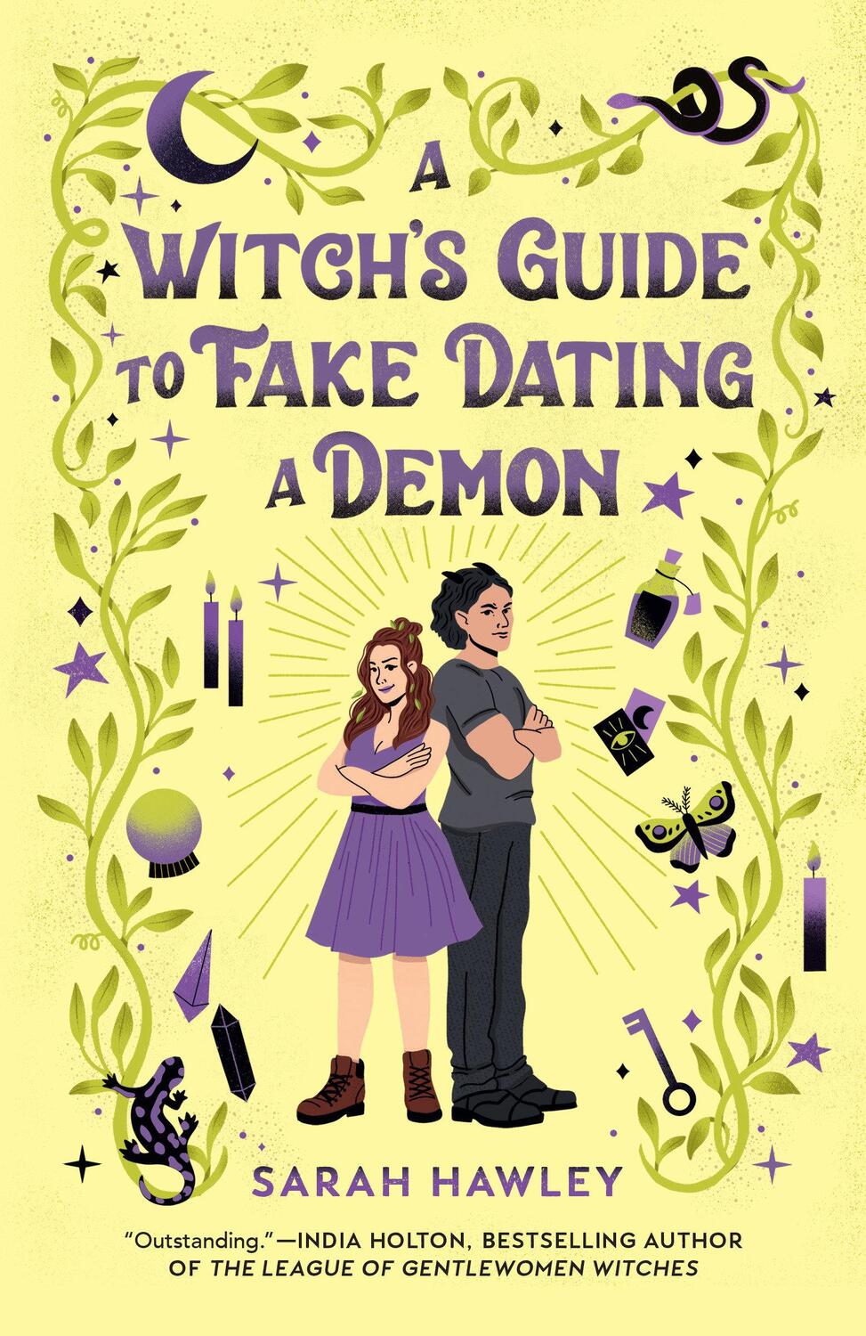 Cover: 9780593547922 | A Witch's Guide to Fake Dating a Demon | Sarah Hawley | Taschenbuch