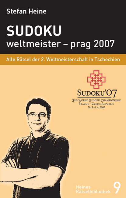 Cover: 9783939940081 | Sudoku - weltmeister - prag 2007 | Stefan Heine | Taschenbuch | 228 S.