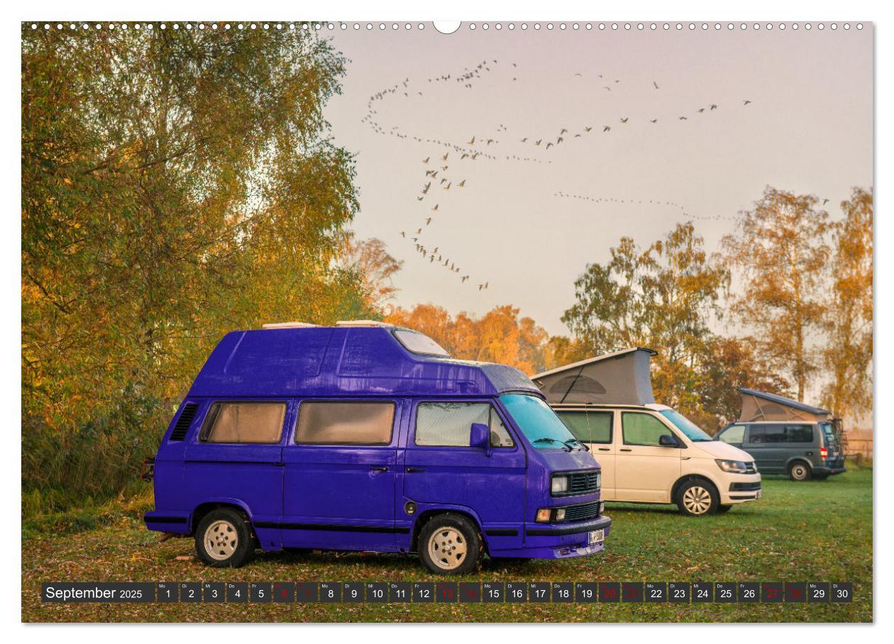 Bild: 9783383982545 | Vanlife - Glücklich auf vier Rädern (Wandkalender 2025 DIN A2...