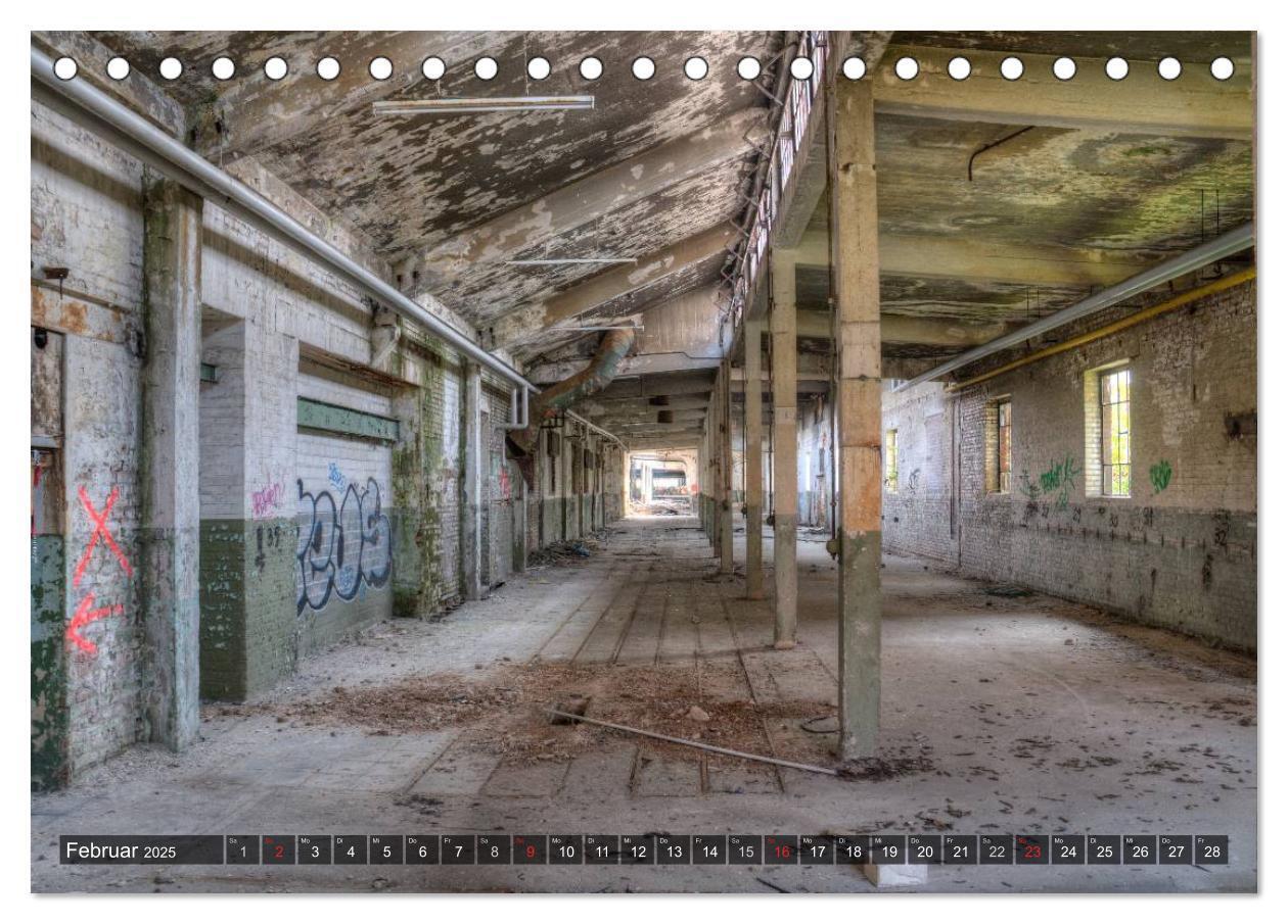 Bild: 9783435798063 | Lost Places in Deutschland 2025 (Tischkalender 2025 DIN A5 quer),...