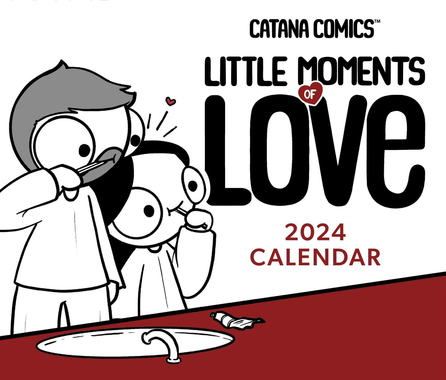 Cover: 9781524878849 | Catana Comics: Little Moments of Love 2024 Day-To-Day Calendar | 2024