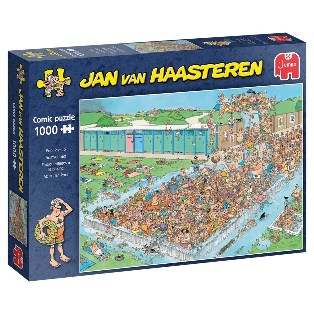 Cover: 8710126200391 | Jan van Haasteren - Pool Stapelung (Puzzle) | Jan van Haasteren | 2021