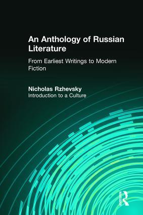 Cover: 9781563244223 | An Anthology of Russian Literature from Earliest Writings to Modern...