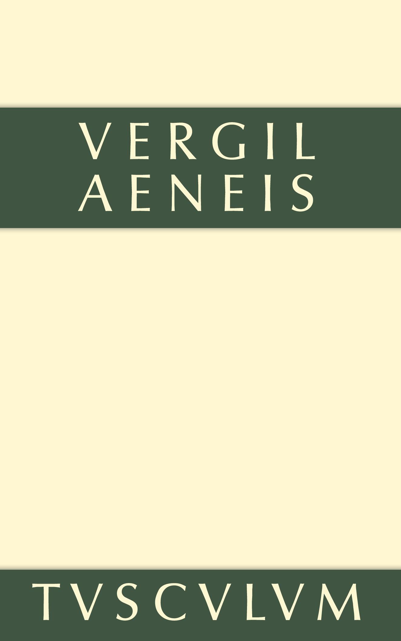 Cover: 9783110356090 | Aeneis | Lateinisch - deutsch | Vergil | Buch | 666 S. | Deutsch