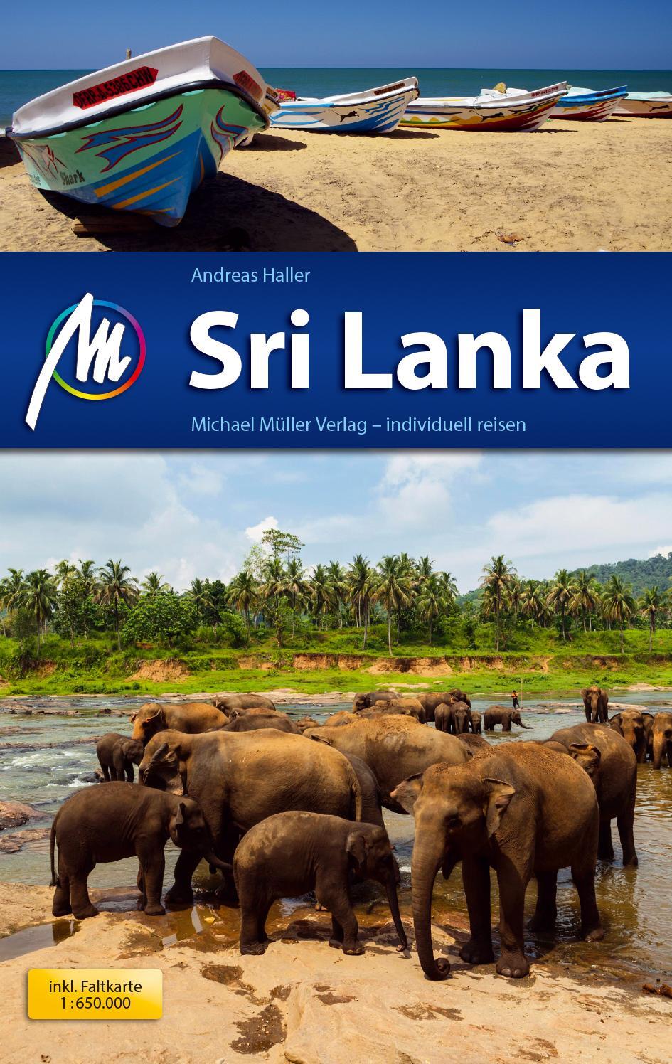 Cover: 9783956545528 | Sri Lanka Reiseführer Michael Müller Verlag | Andreas Haller | Buch