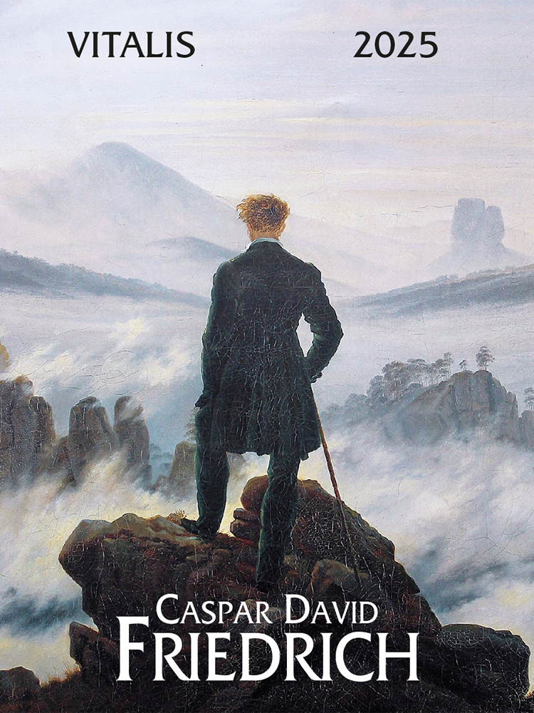 Cover: 9783899198775 | Caspar David Friedrich 2025 | Minikalender | Caspar D. Friedrich