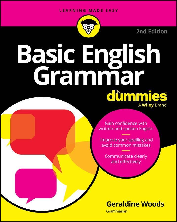 Cover: 9781394244720 | Basic English Grammar For Dummies | Geraldine Woods | Taschenbuch