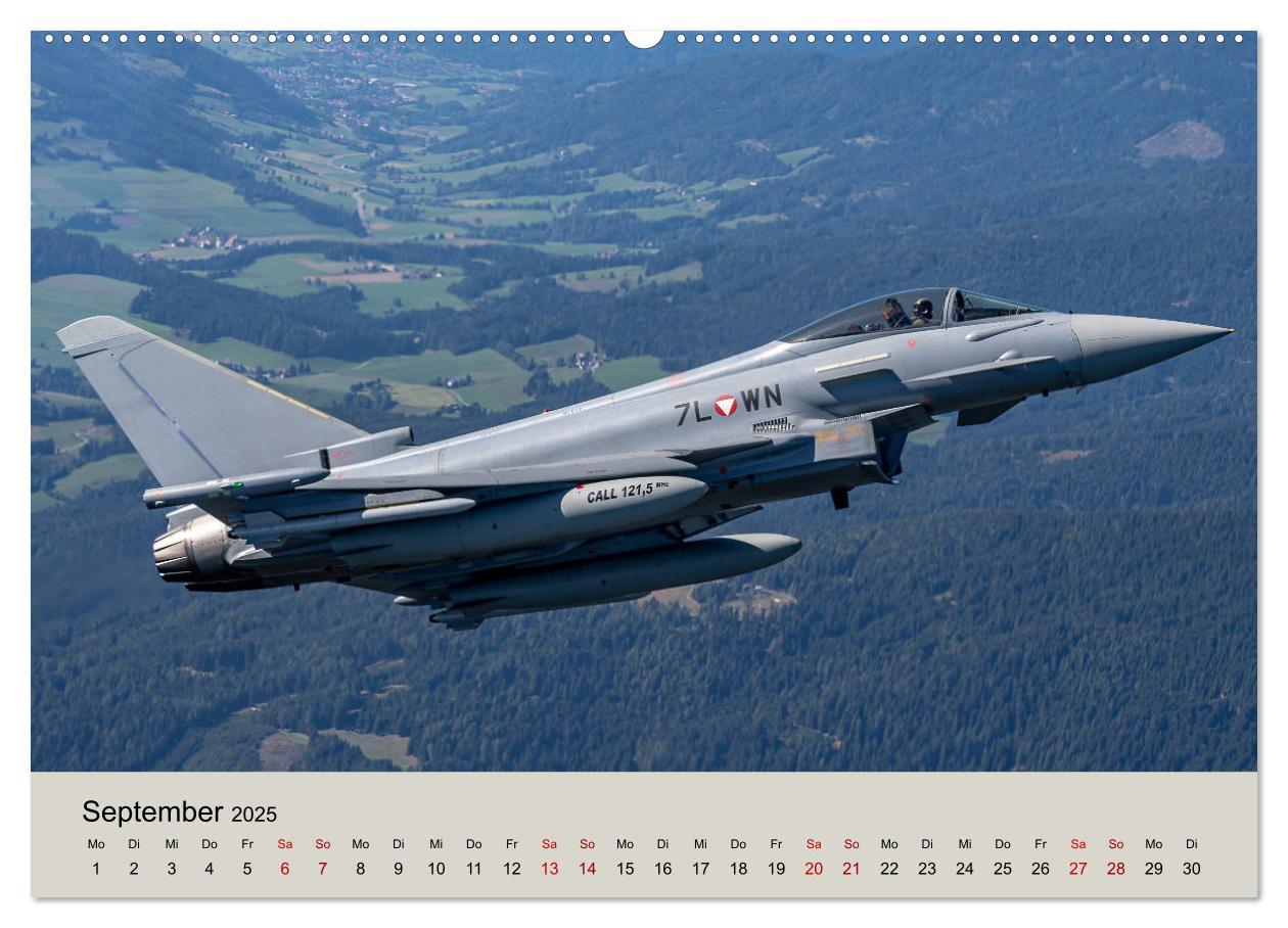 Bild: 9783435177653 | Kampfjet Eurofighter Typhoon (Wandkalender 2025 DIN A2 quer),...