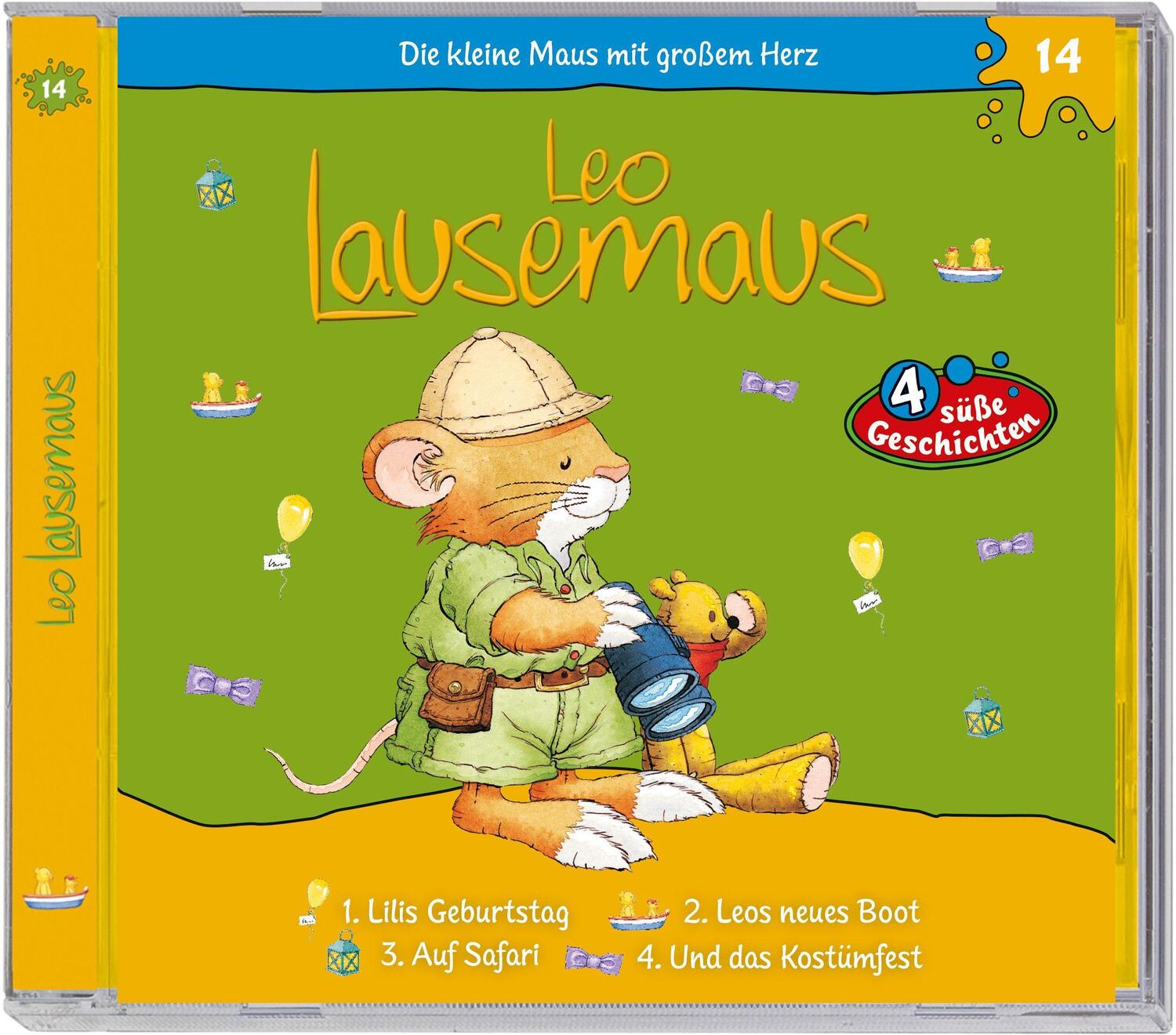 Cover: 4001504258344 | Folge 14:Lilis Geburtstag | Leo Lausemaus | Audio-CD | CD | Deutsch